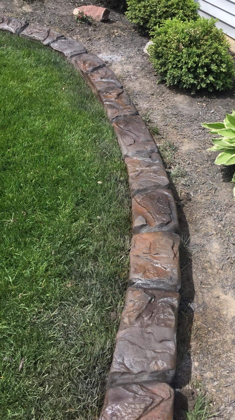 Decorative Concrete Curbing