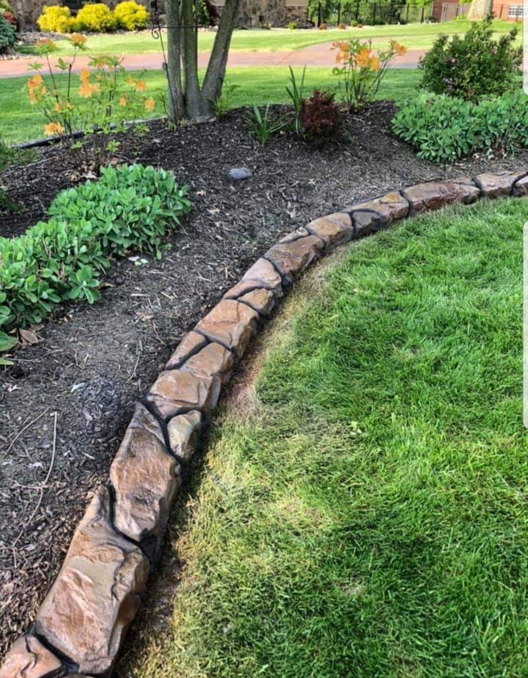 Decorative Concrete Curbing